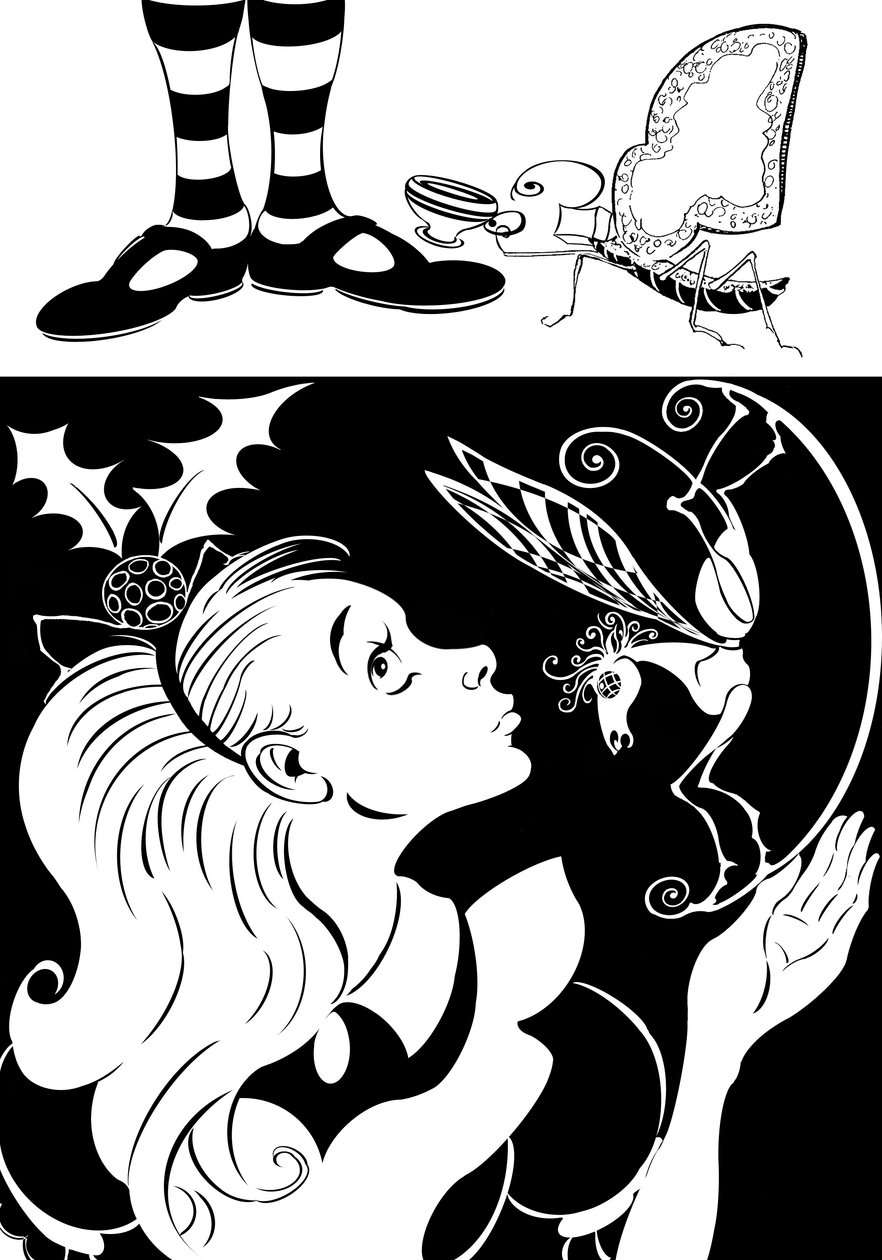 Through the Looking Glass af Lewis Carroll (1872) af Neale Osborne