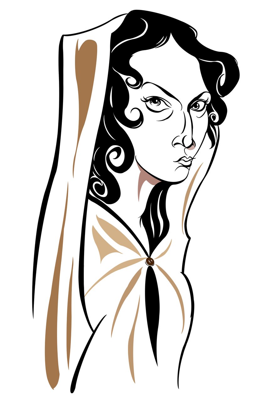 Anne Bronte, 2019 (digital) af Neale Osborne
