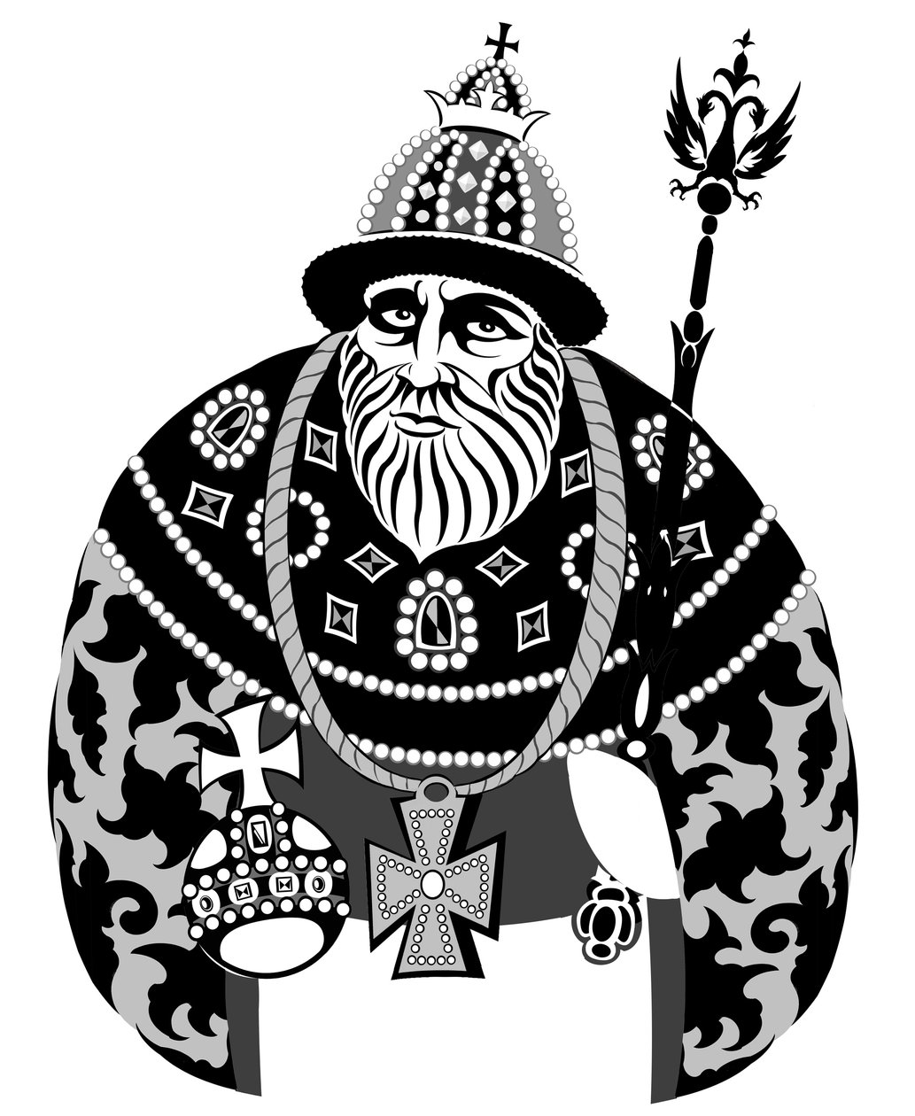 Boris Godunov, 2022 (digital) af Neale Osborne