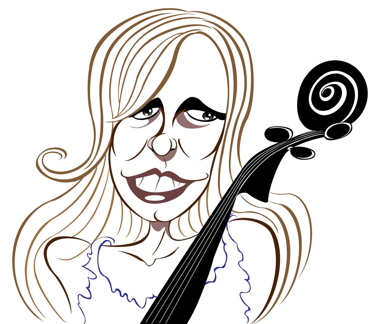 Jacqueline du Pre, 2019 (digital) af Neale Osborne