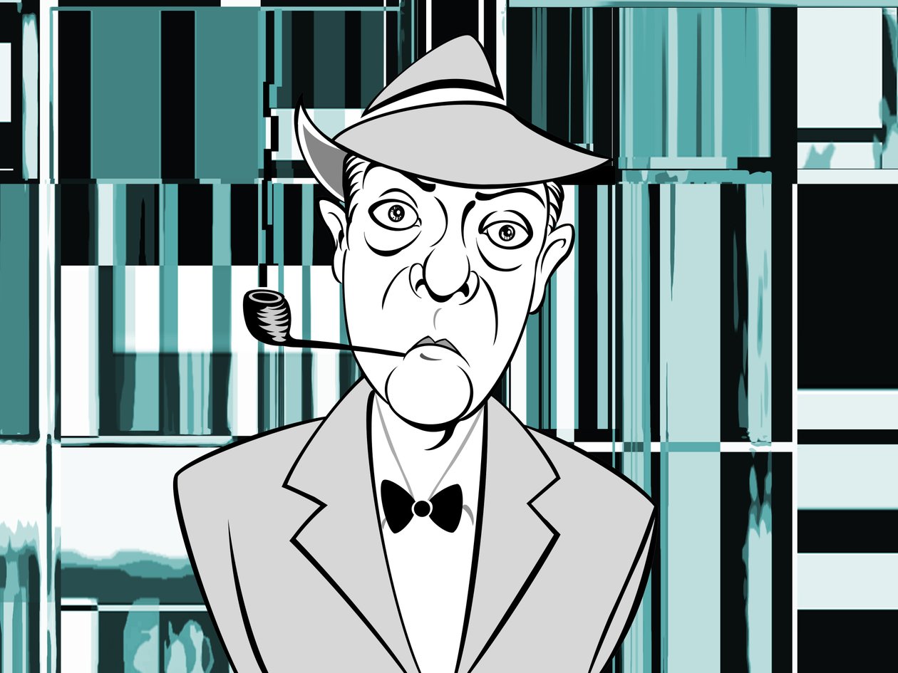 Jacques Tati (digital) af Neale Osborne
