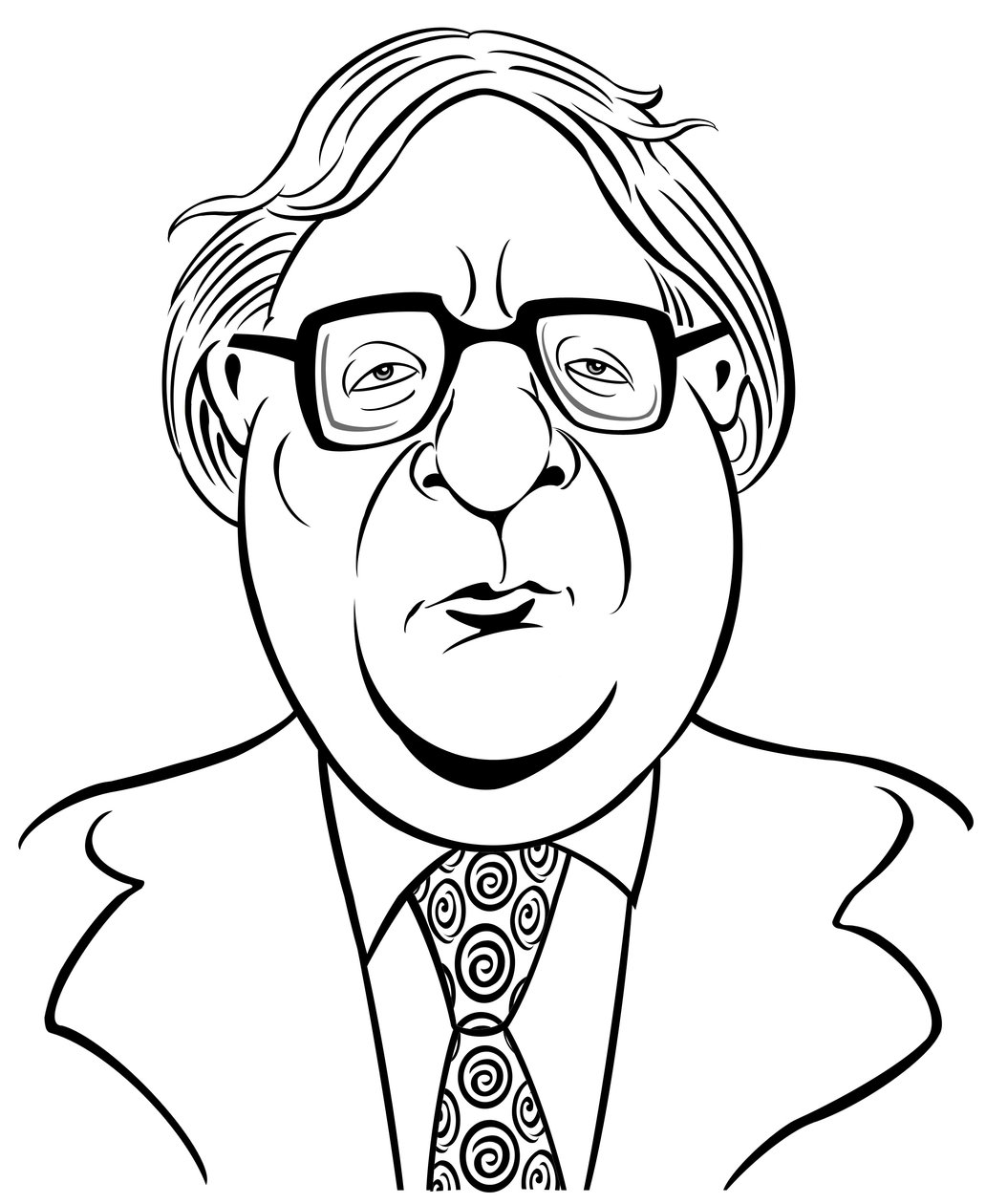 Ray Bradbury, 2019 (digital) af Neale Osborne