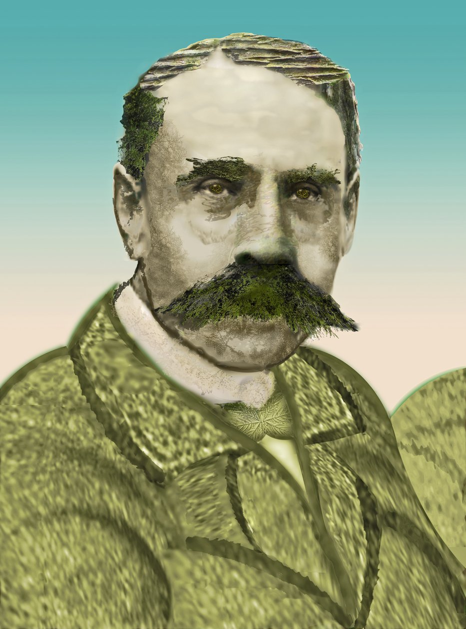 Sir Edward Elgar, 2022 (digital) af Neale Osborne