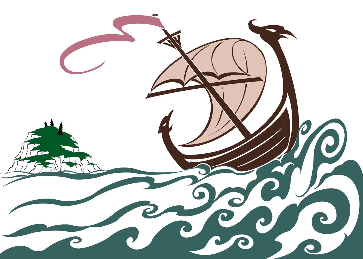 Storybook Ship, 2022 (digital) af Neale Osborne