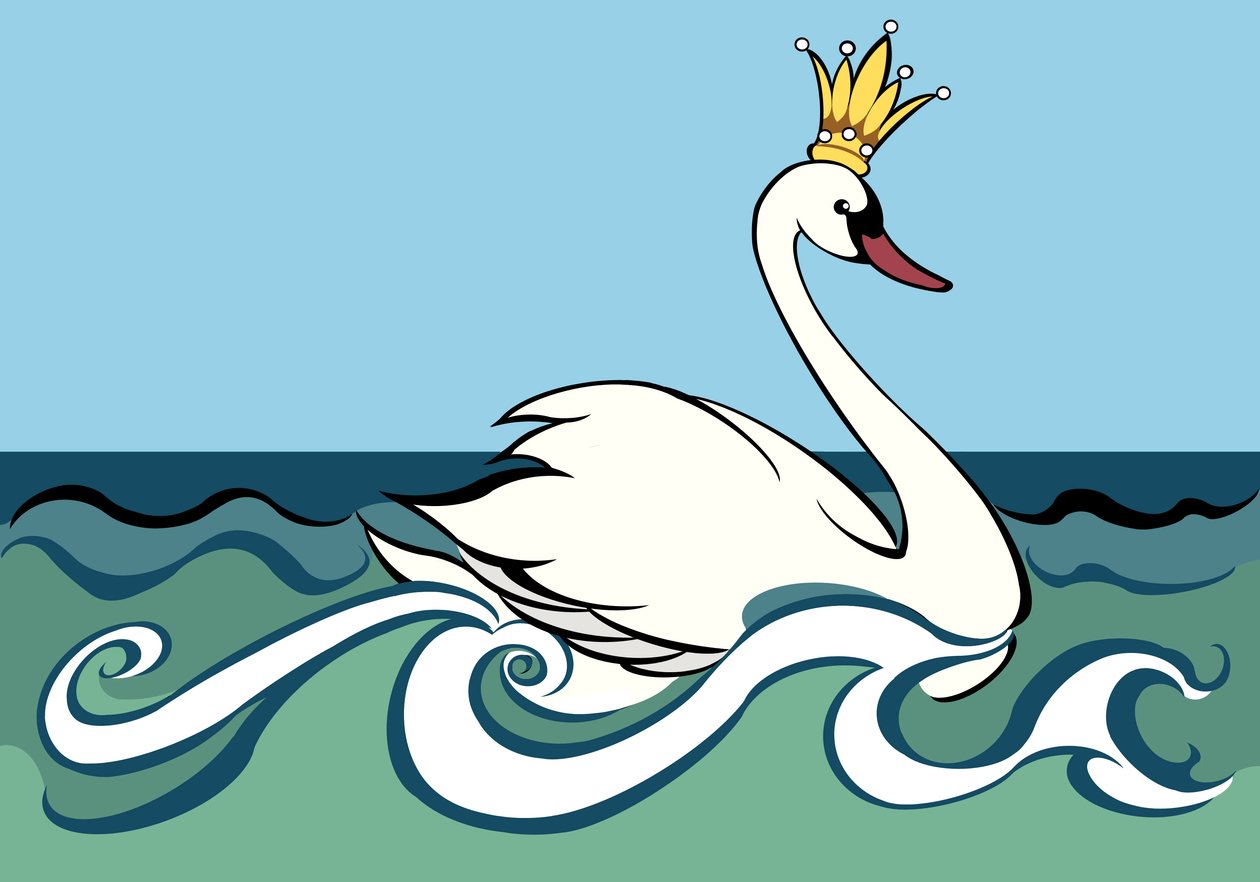 Svaneprinsesse, 2022 (digital) af Neale Osborne