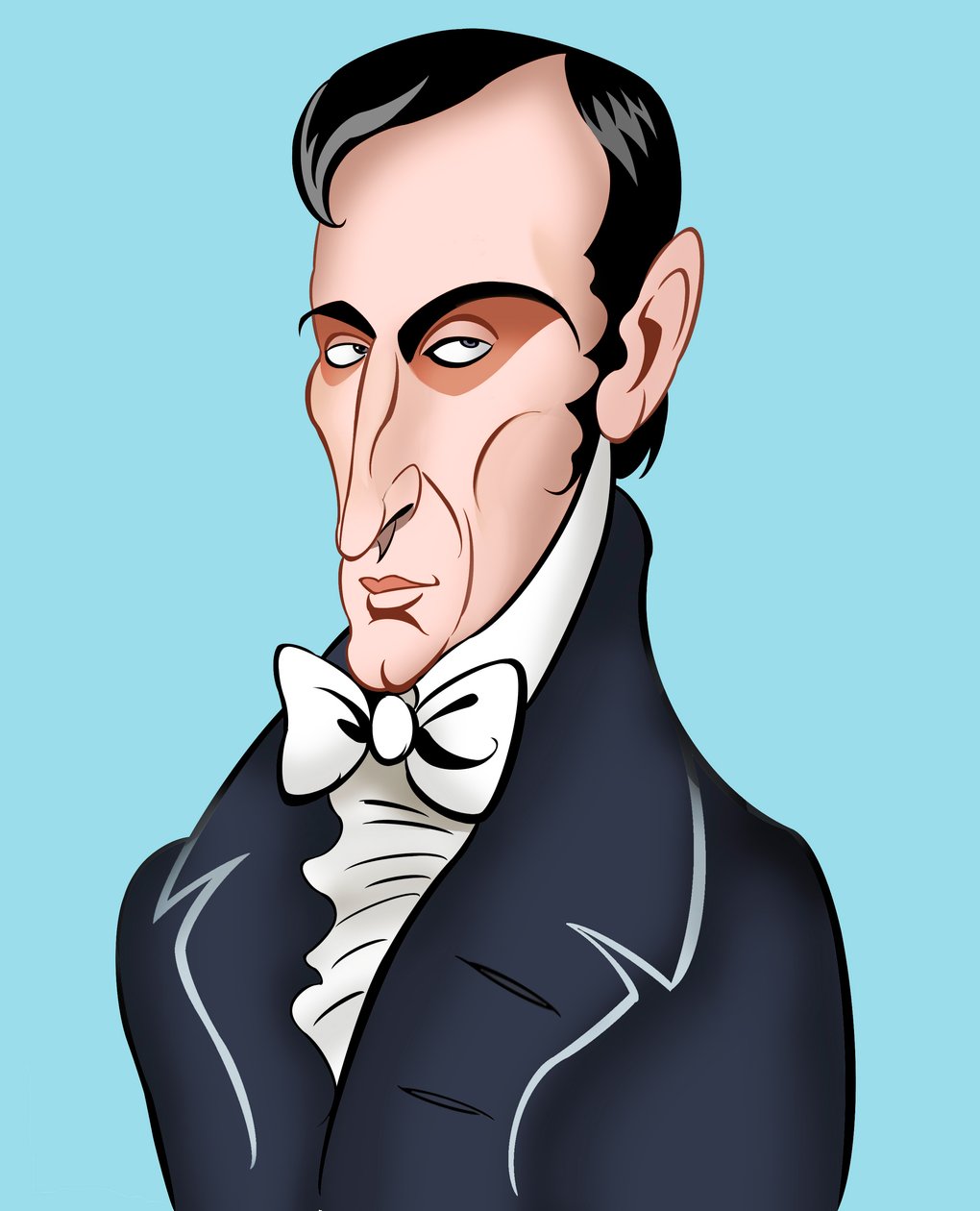 William Wordsworth, 2019 (digital) af Neale Osborne
