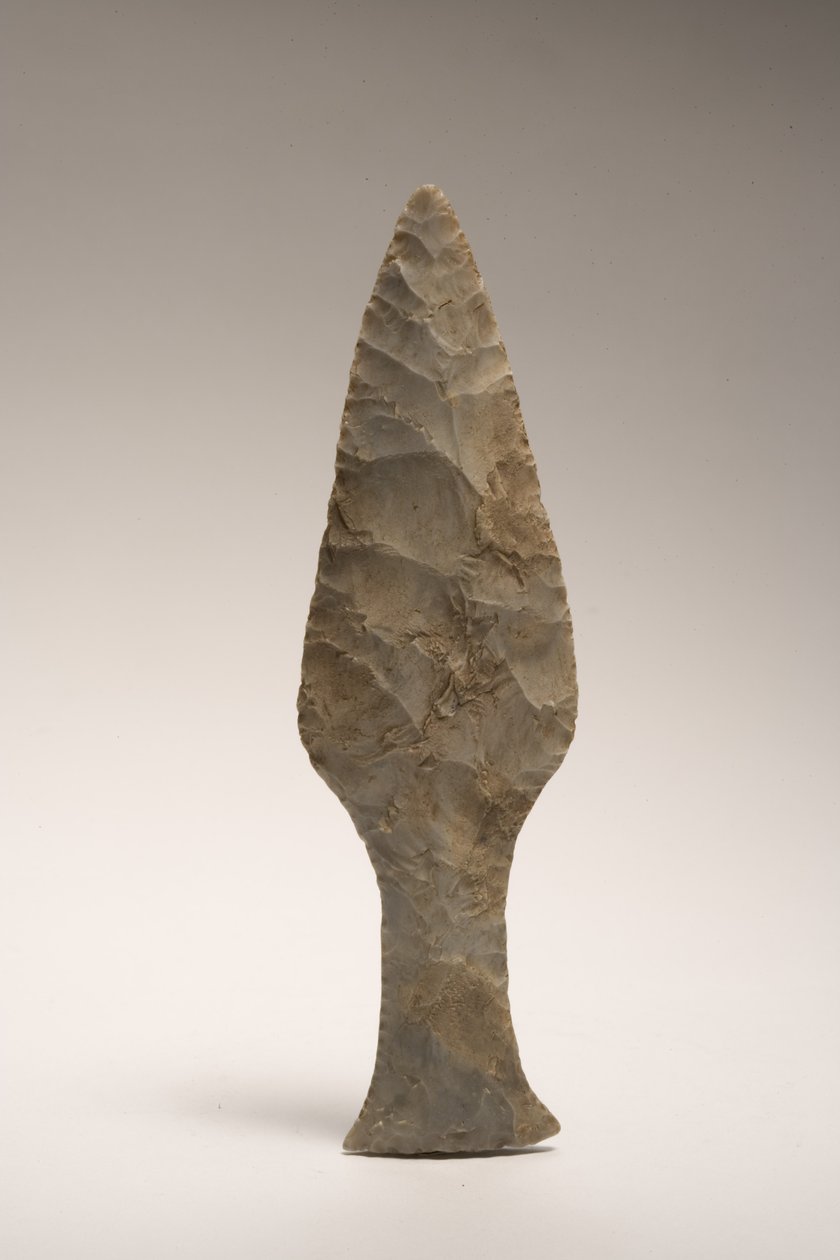 Dolk, fra Danmark, ca. 4000-3000 f.Kr. (flint) af Neolithic