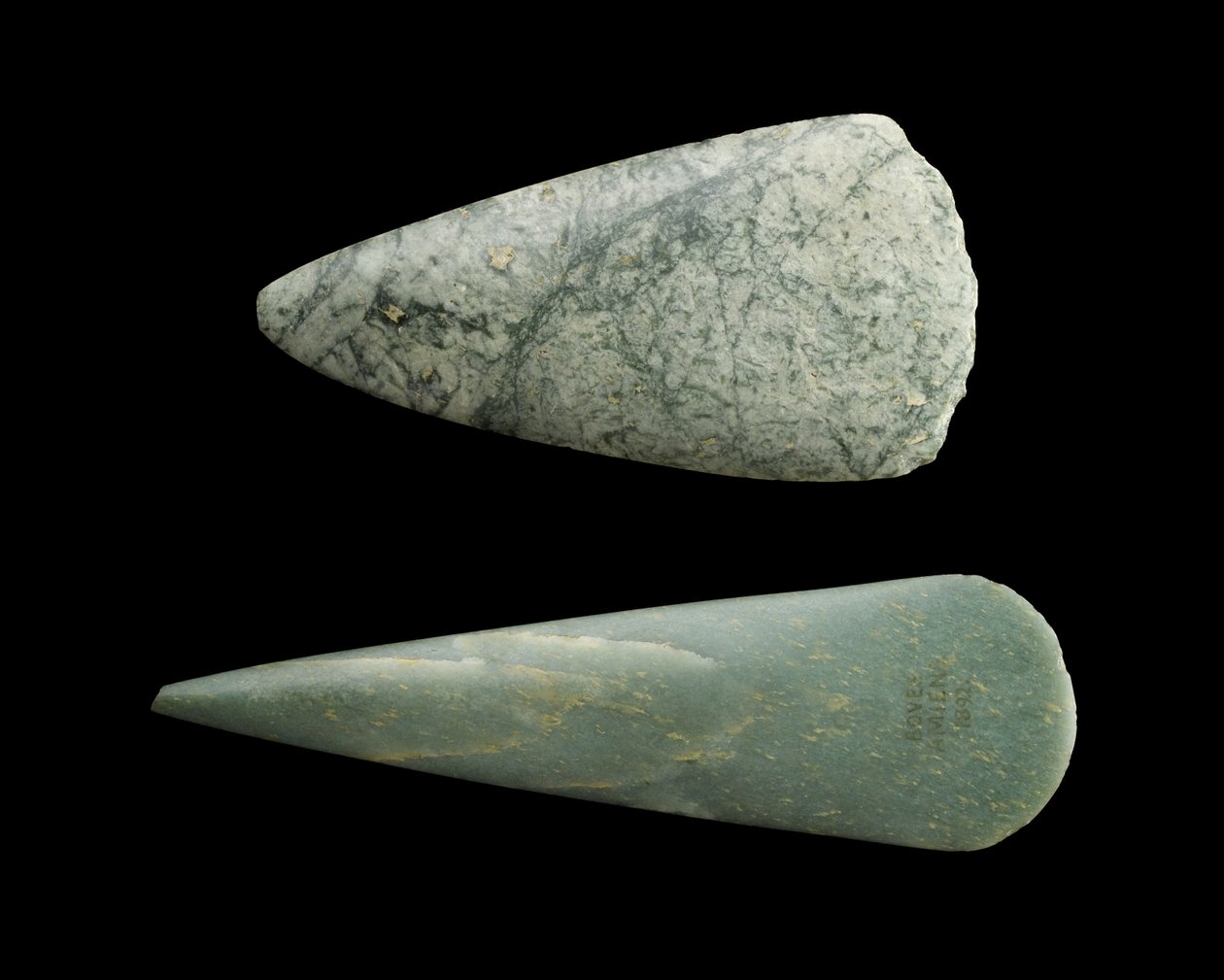 Jadeitøkser, neolitisk periode (centraleuropa), ca. 5500-c. 1800 f.Kr. (jadeit) af Neolithic