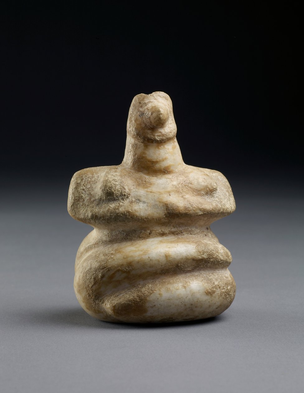 Marmorfigur fra Patesia, neolitikum, 4. århundrede f.Kr. (marmor) af Neolithic