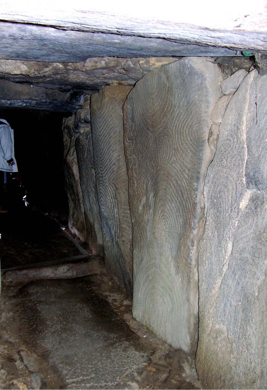 Udsigt gennem passagen af Neolithic