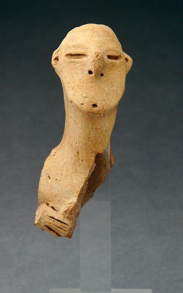 Leder af et idol, 400-300 f.Kr. (keramik) af Neolithic Neolithic