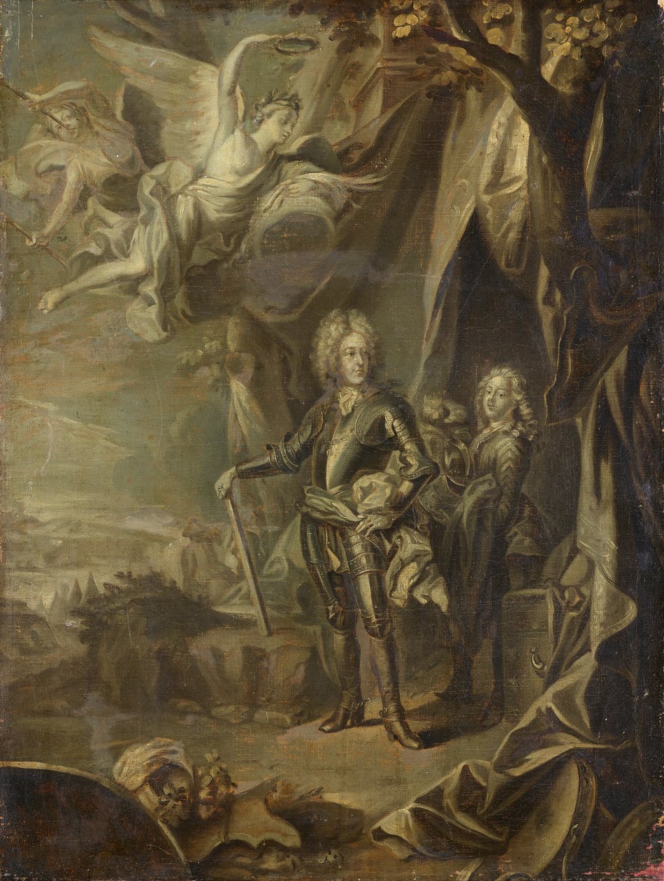 Prins Eugene af Savoyens apoteose af Leopold Blonder