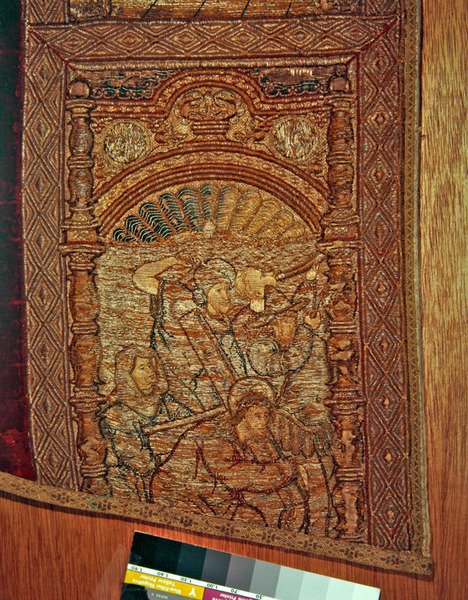 Kristus bærer korset (chasbar) (se 391875 for detaljer) af Netherlandish School