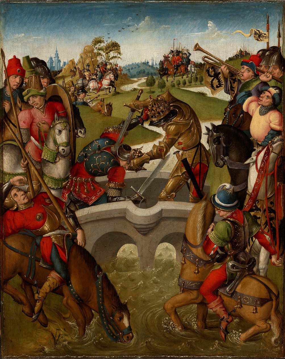 Kejser Heraclius dræber kongen af Persien af Netherlandish