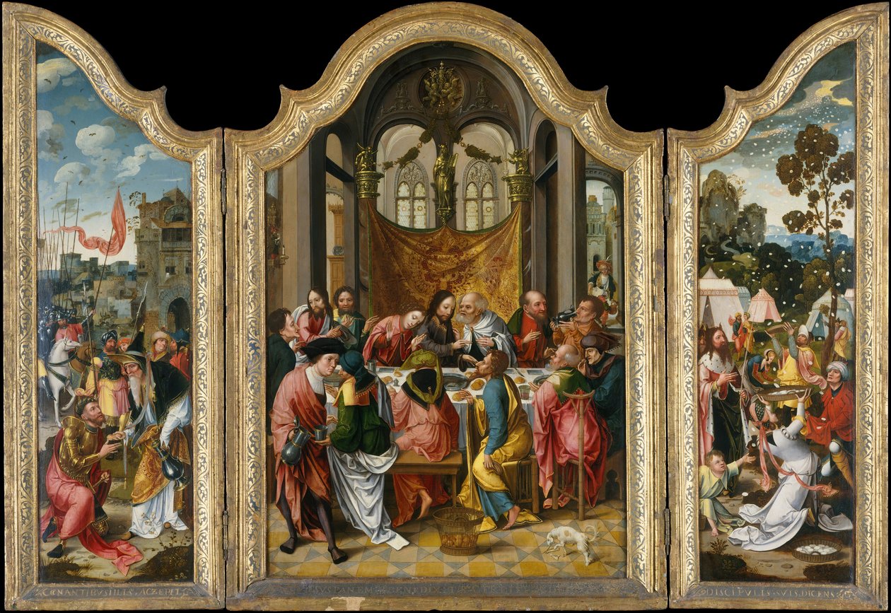 Den sidste nadver, 1515-20. af Netherlandish