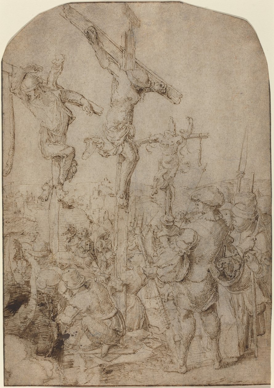 Korsfæstelsen af Netherlandish 16th Century