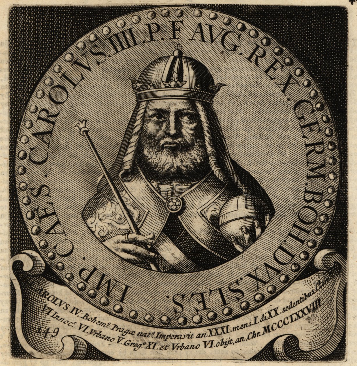 Den hellige romerske kejser Karl IV. af Netherlandish School