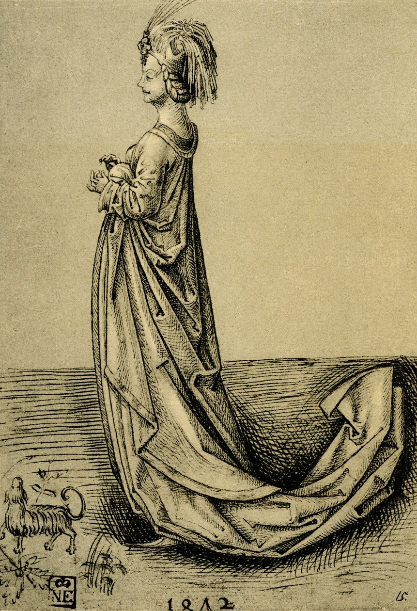 Ædel dame af Netherlandish School