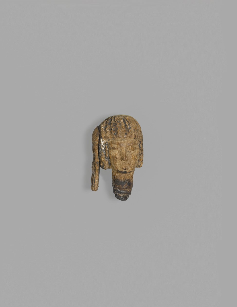 Figur af en pige, der flyder (træ) af New Kingdom Egyptian