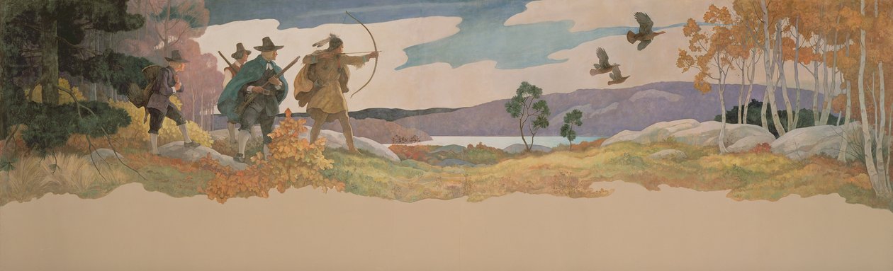 Tyrkietjægerne, 1941 af Newell Convers Wyeth
