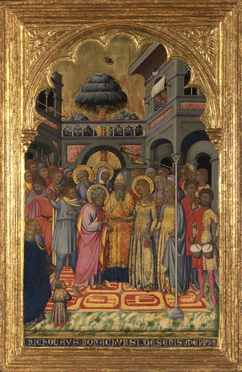 Jomfruens ægteskab af Niccolo di Buonaccorso