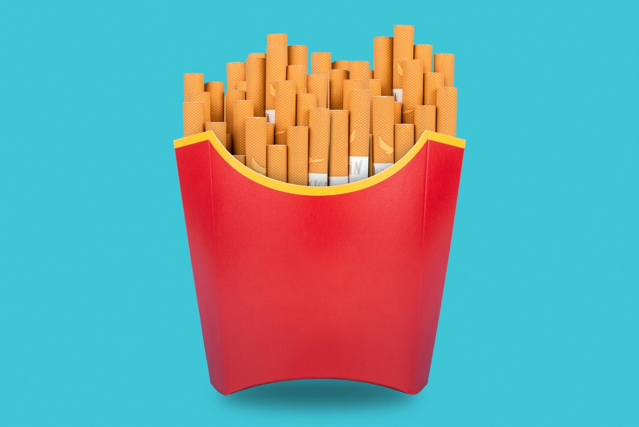 Addictions (Cigarette edition), 2020 (foto) af Niccolò Fioriti