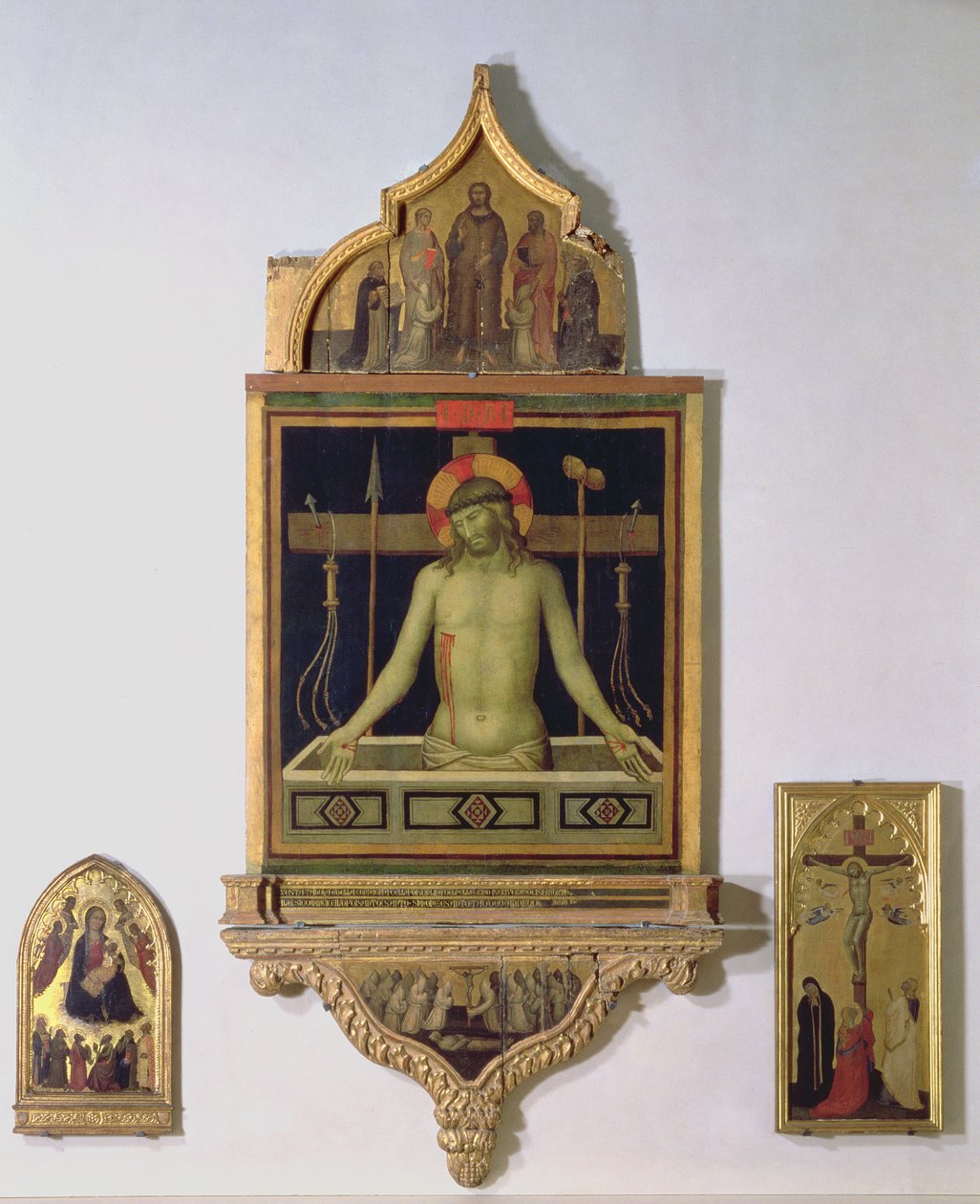 Smertens mand (tempera på panel) af Niccolò Pietro di Gerini