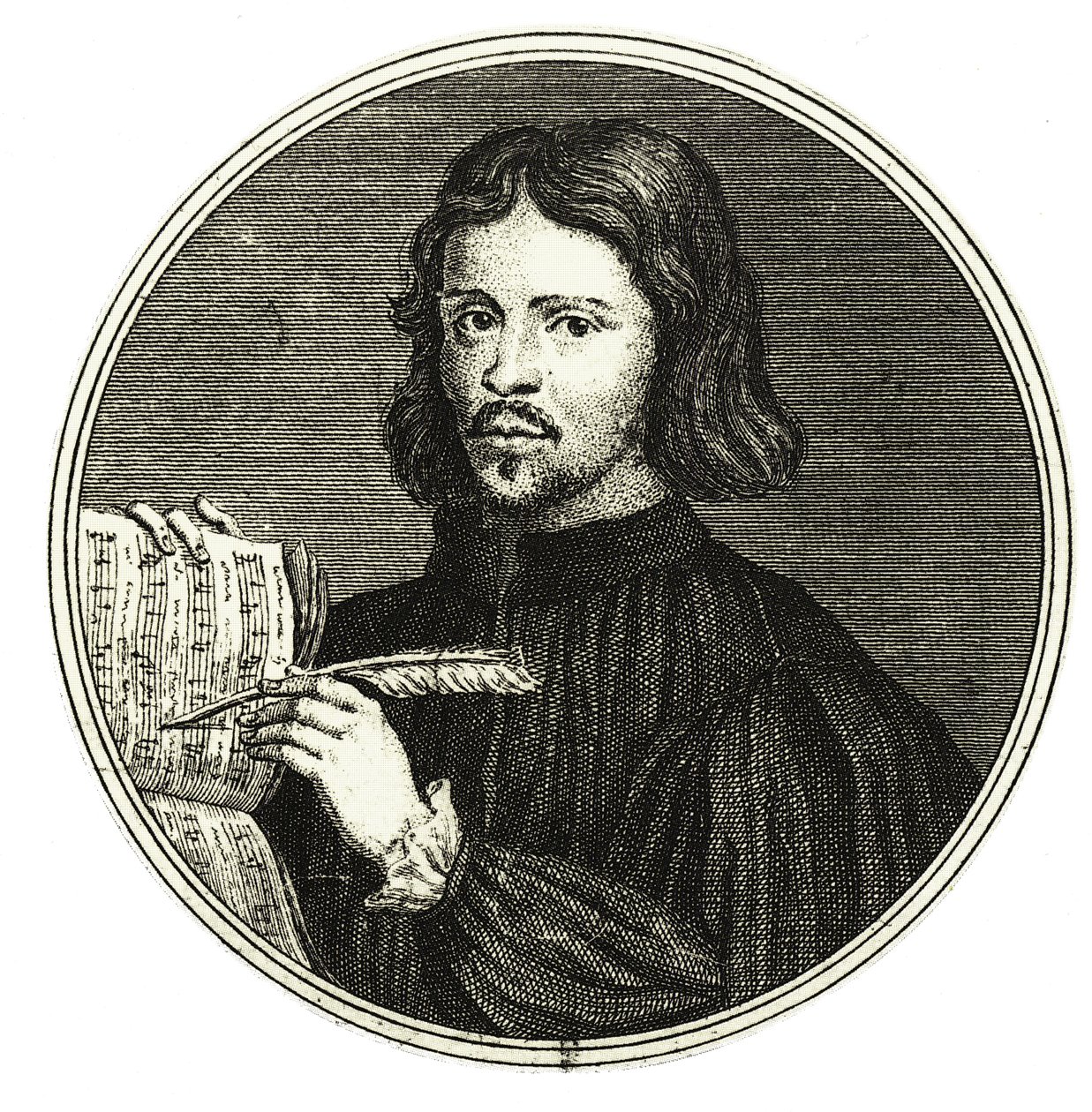 Komponist Thomas Tallis af Niccolo Francesco Haym