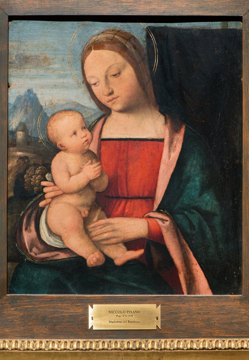 Madonna og barn, 1510-1520 af Niccolò Pisano
