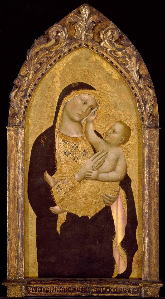 Jomfru og barn af Niccolo di Pietro Gerini