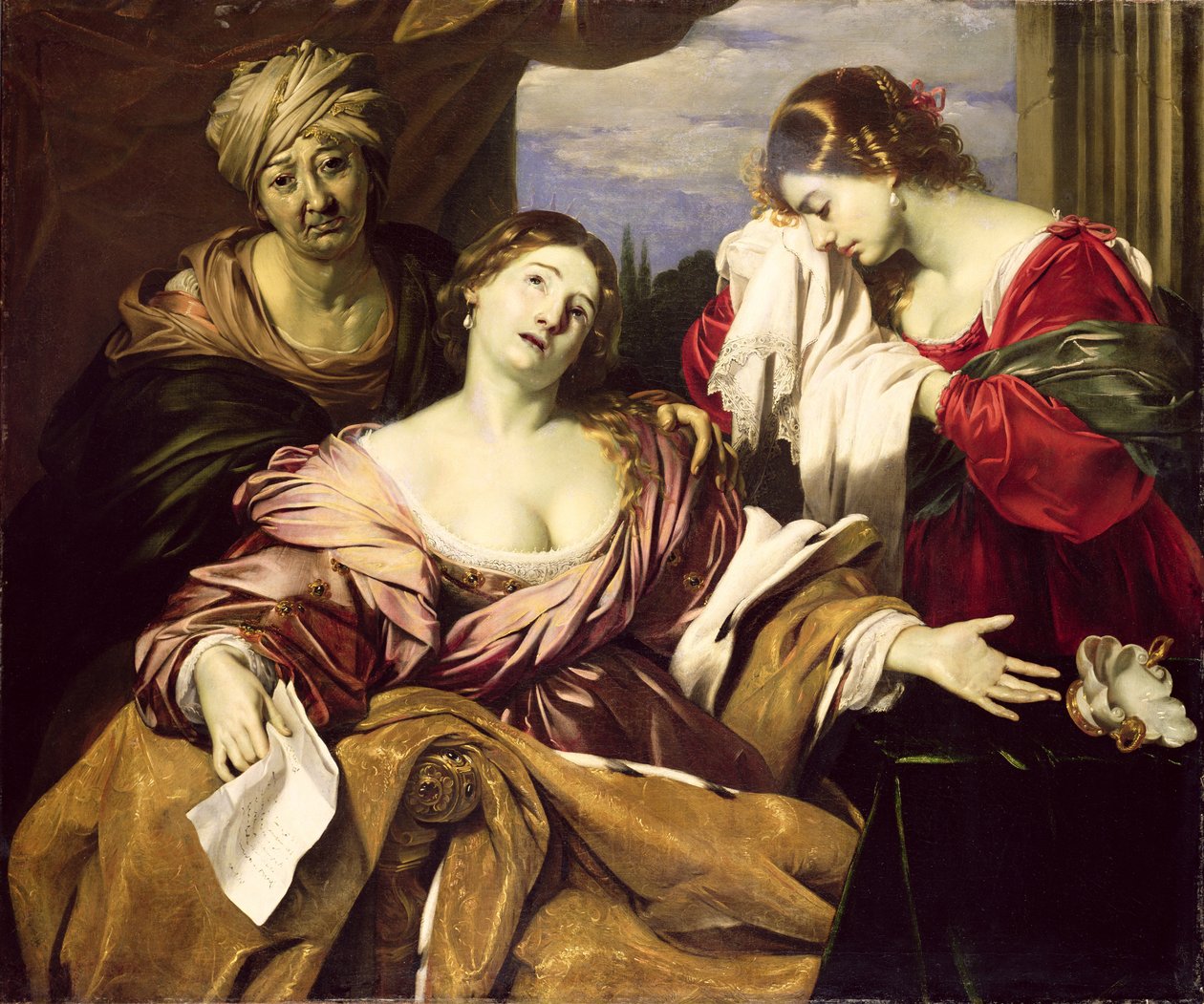 Sophonisbas død, 1655-65 af Nicholas Renieri