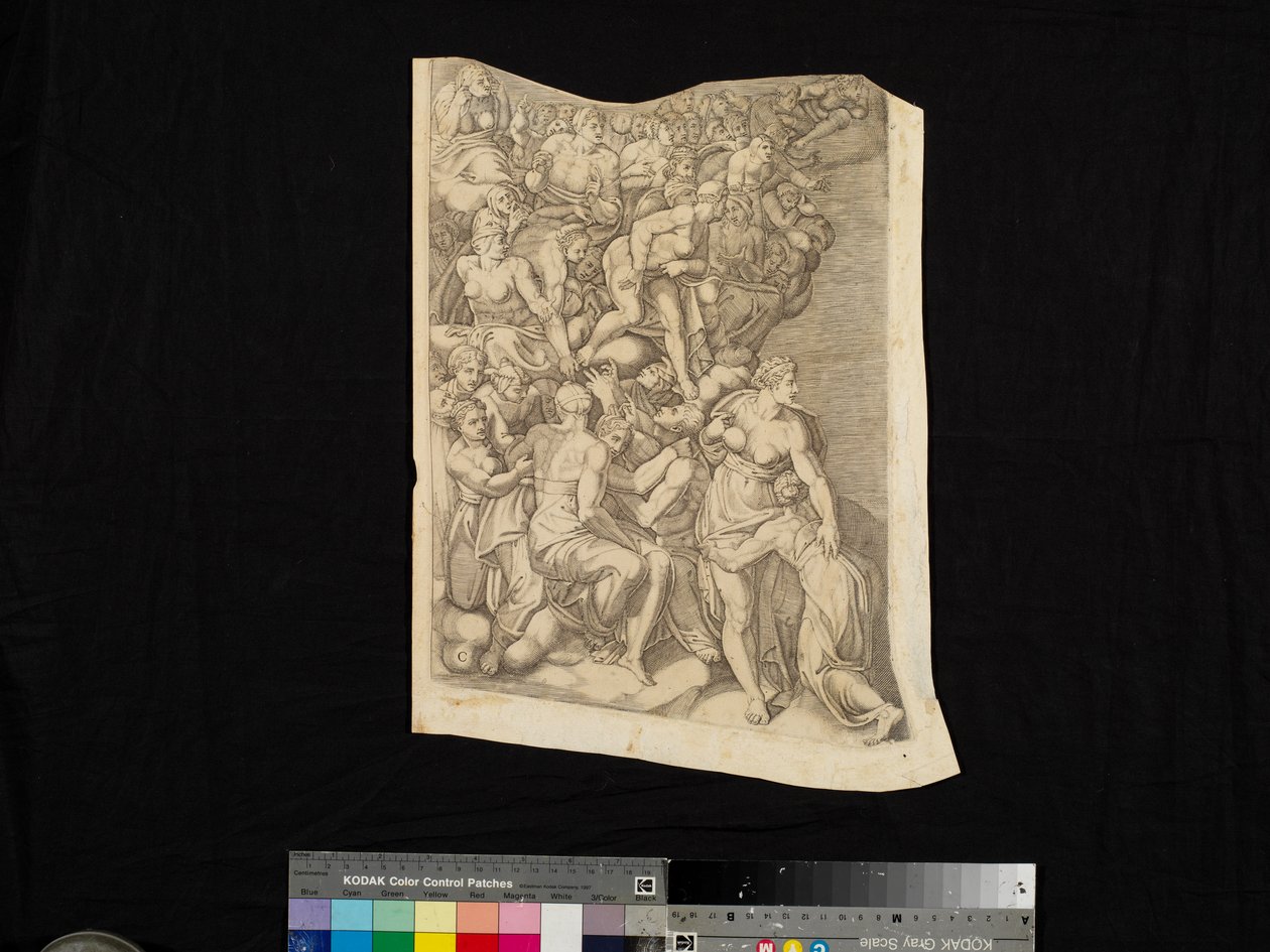 Scene fra The Last Judgment af Nicholas Beatrizet