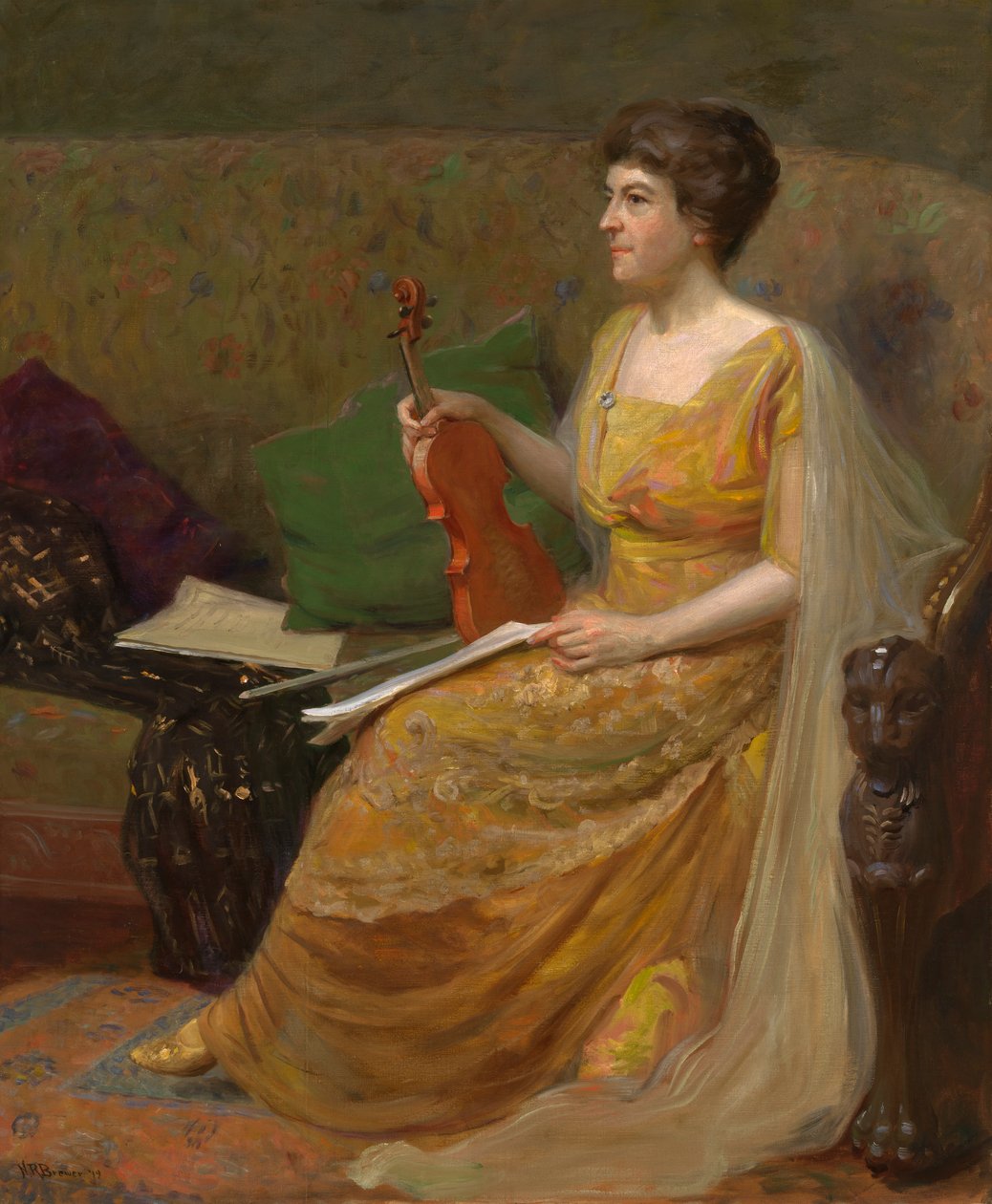 Maud Powell, 1918-1919. af Nicholas Richard Brewer
