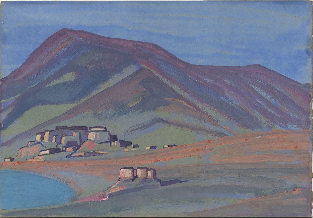 Albumblad, 1932 af Nicholas Roerich