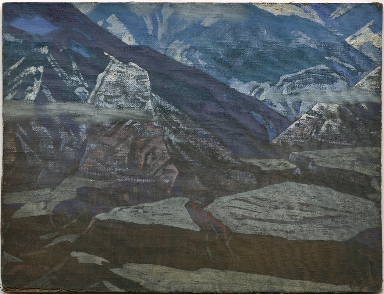 Bharagarh Fort, "Kullu"-serien, 3 af Nicholas Roerich
