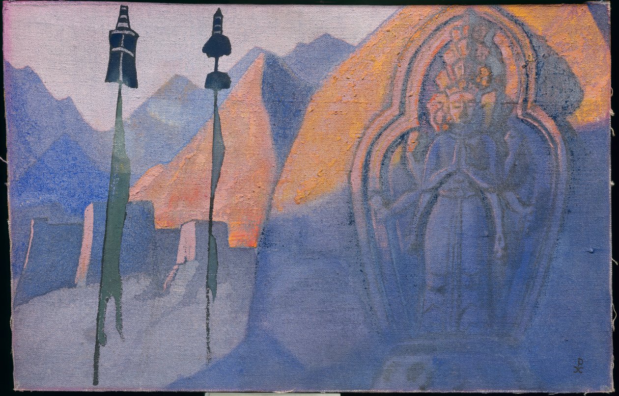 Chenrezi, 1932 af Nicholas Roerich