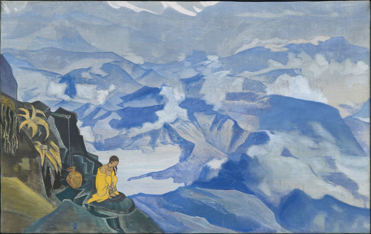 Drops of Life, "Sikkim"-serien, 1924 af Nicholas Roerich