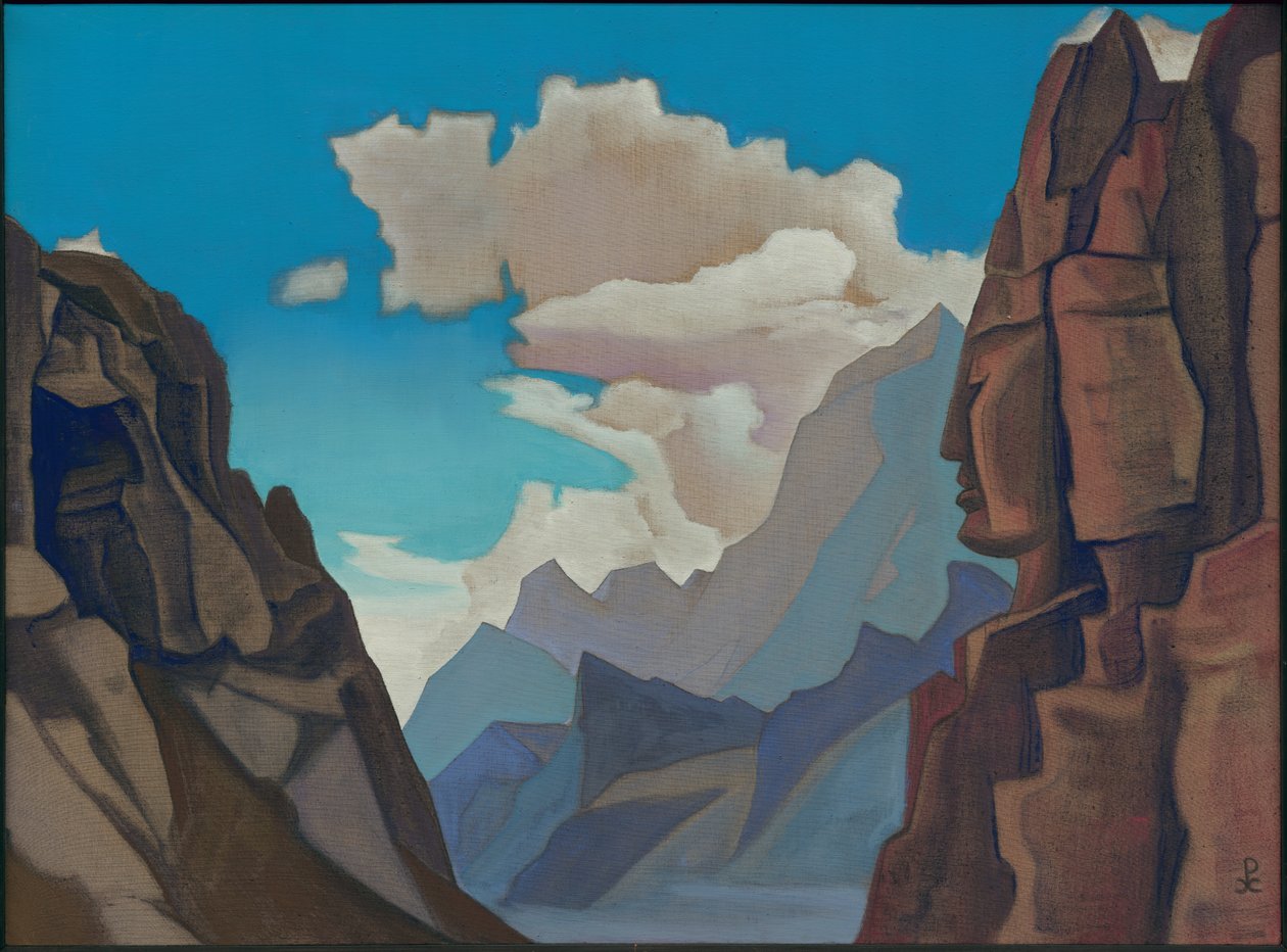 Himalayas store ånd, 1934 af Nicholas Roerich