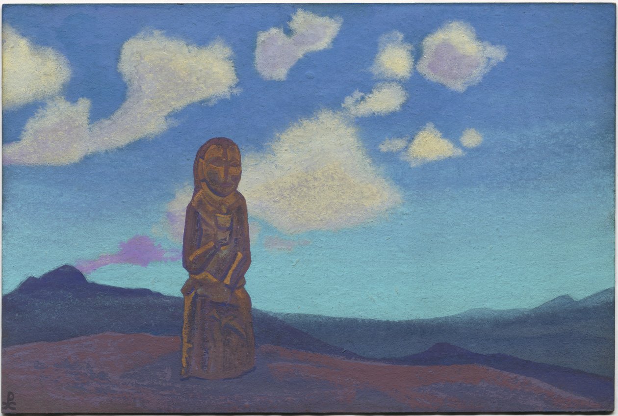 Kalkens vogter, Mongoliet, 1937 af Nicholas Roerich