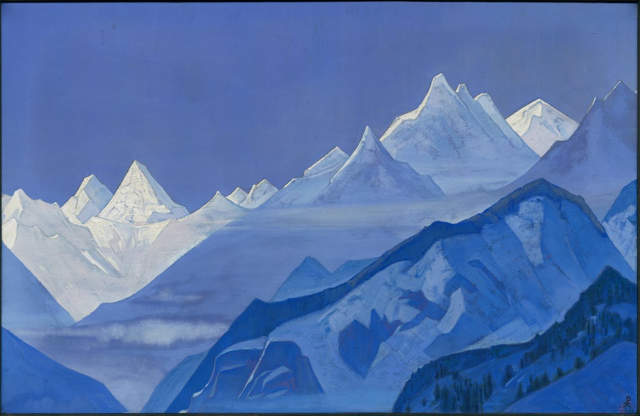 Guru-Guri Dhar, 1931 af Nicholas Roerich