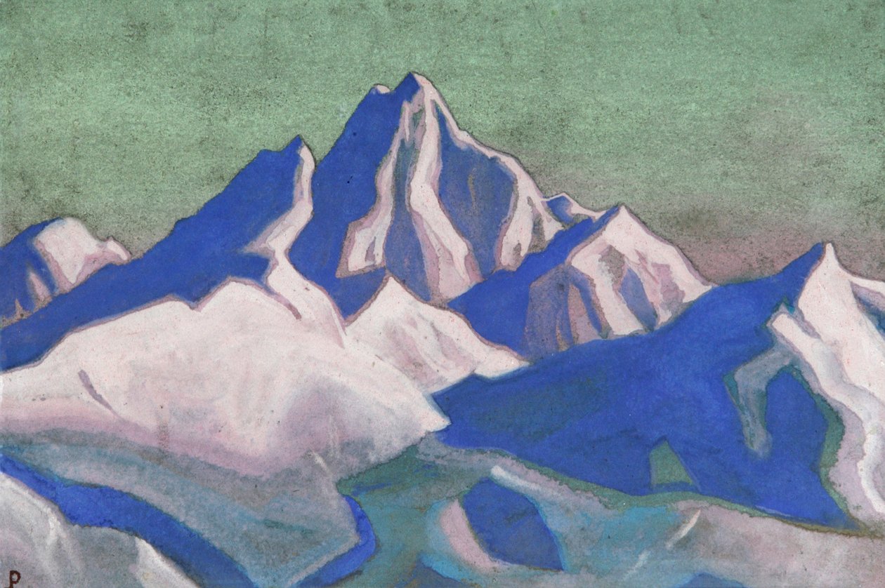 Himalaya, 1943. af Nicholas Roerich