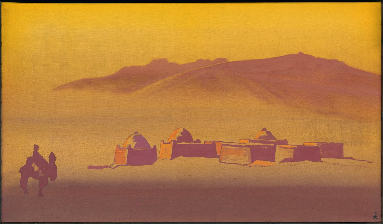 Karakirghizes, 1932 af Nicholas Roerich
