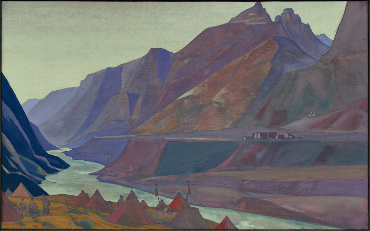 Koksar Camp, 1932 af Nicholas Roerich