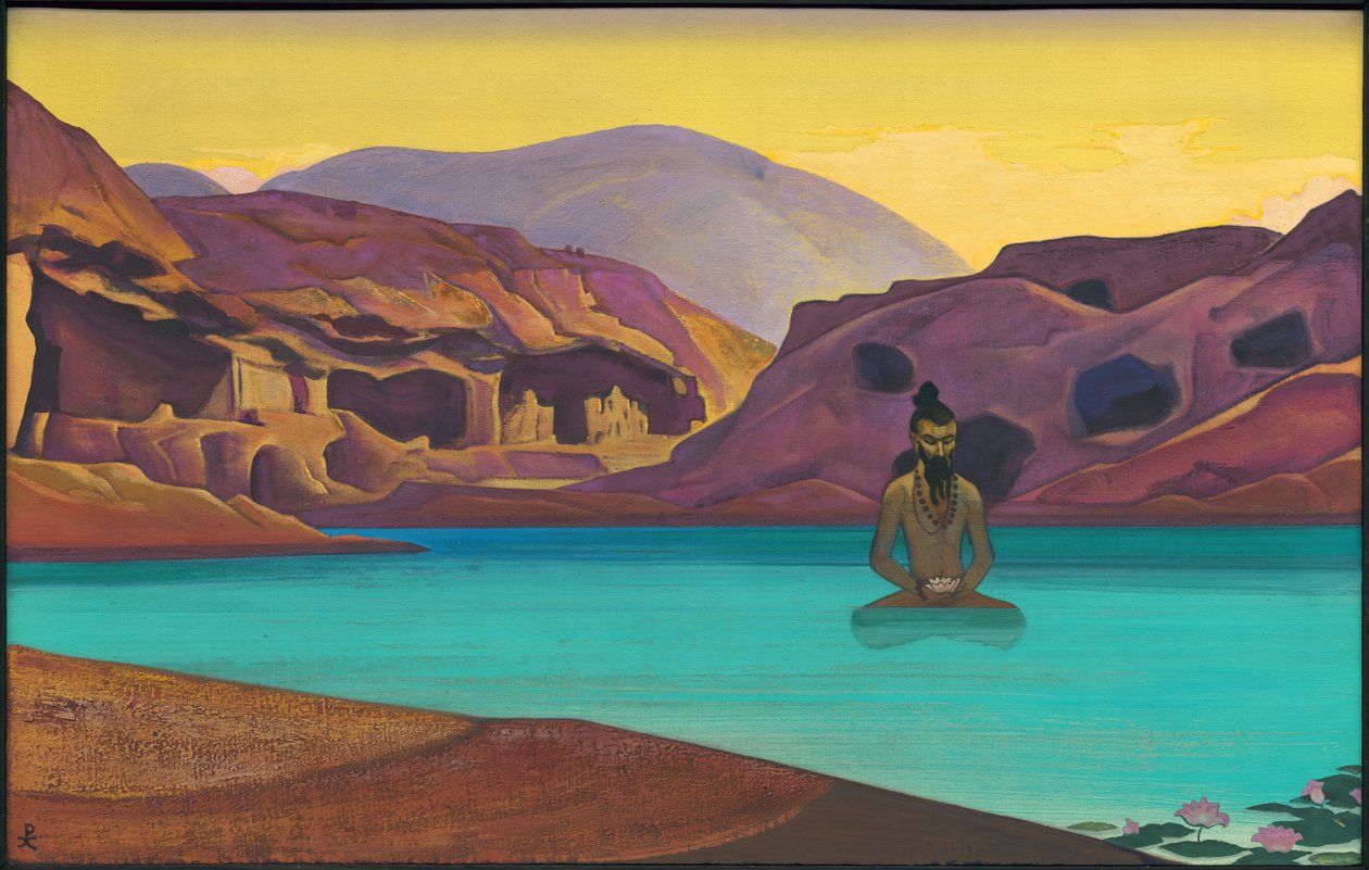 Lotus, 1933 af Nicholas Roerich