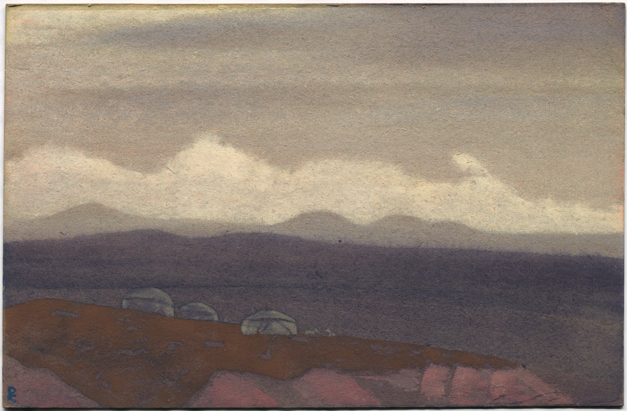Mongoliet, Sunit, 1936 af Nicholas Roerich