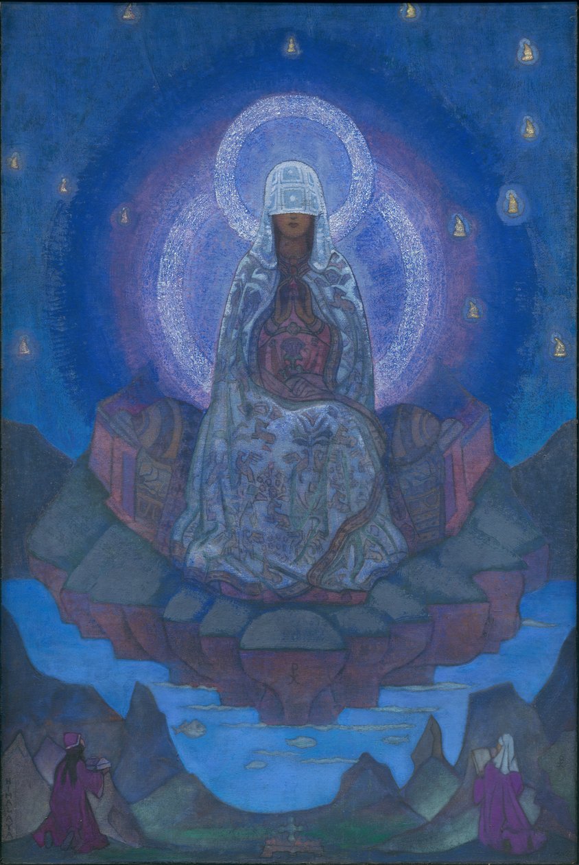 Verdens Moder, 1924 af Nicholas Roerich