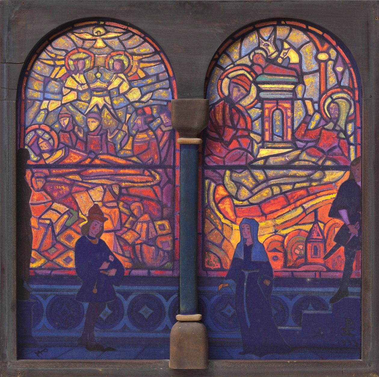 Mysteriet om rosen, 1933. af Nicholas Roerich