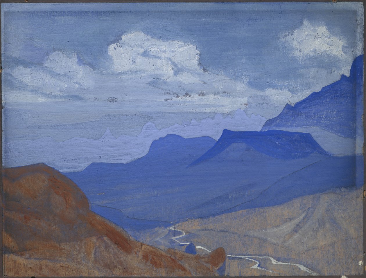 Nubra Valley, 1926 af Nicholas Roerich