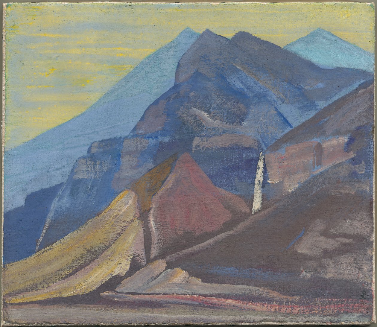 Palden Lhamo, 1932 af Nicholas Roerich