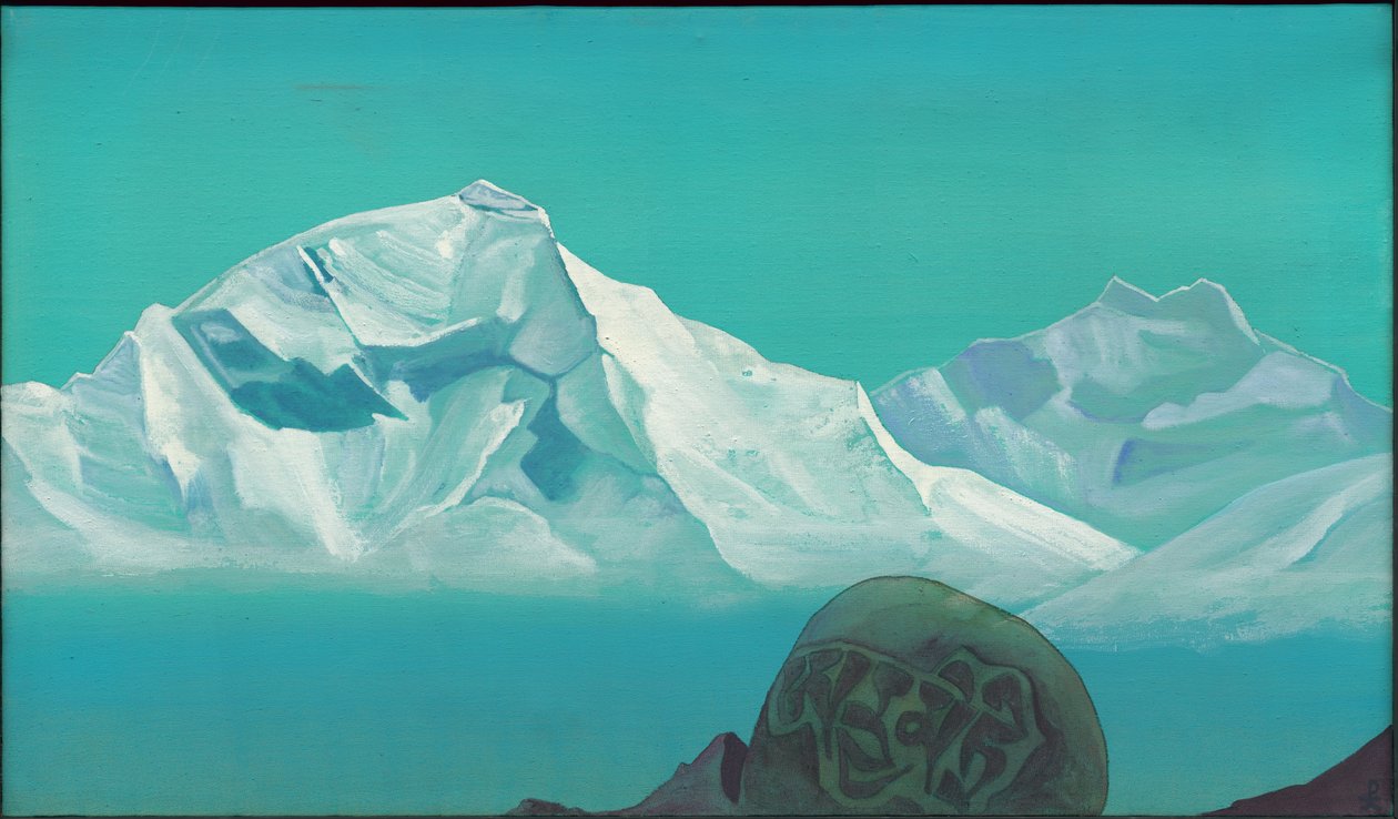 Path to Kailas, "Holy Mountains"-serien, 1933 af Nicholas Roerich